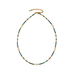 Natural Stone Beaded Necklace Jewelry