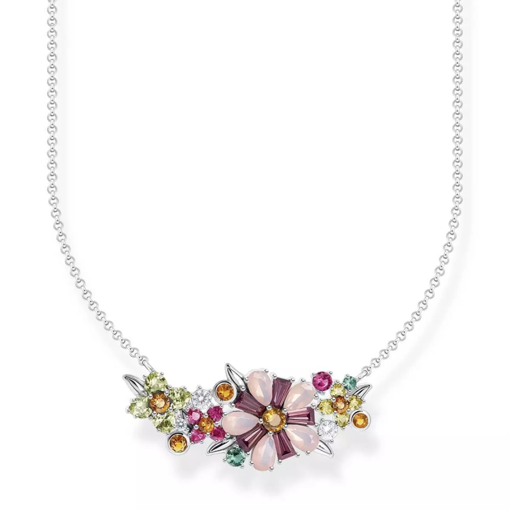 Colorful Flower Necklace