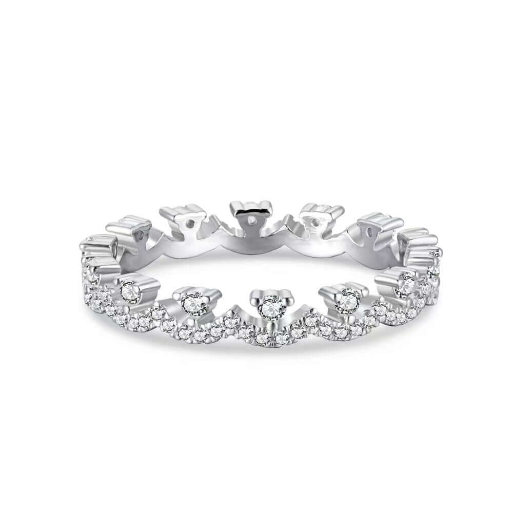 Crown Eternity Ring