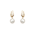 Zircon Copper Clip-On Earrings