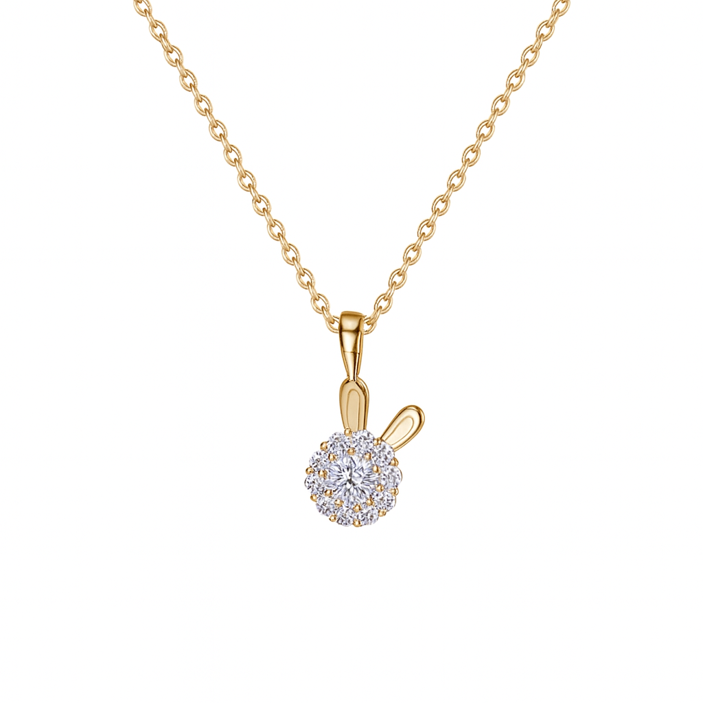 Sparkle Bunny Necklace
