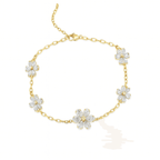 Floral Sparkle Bracelet