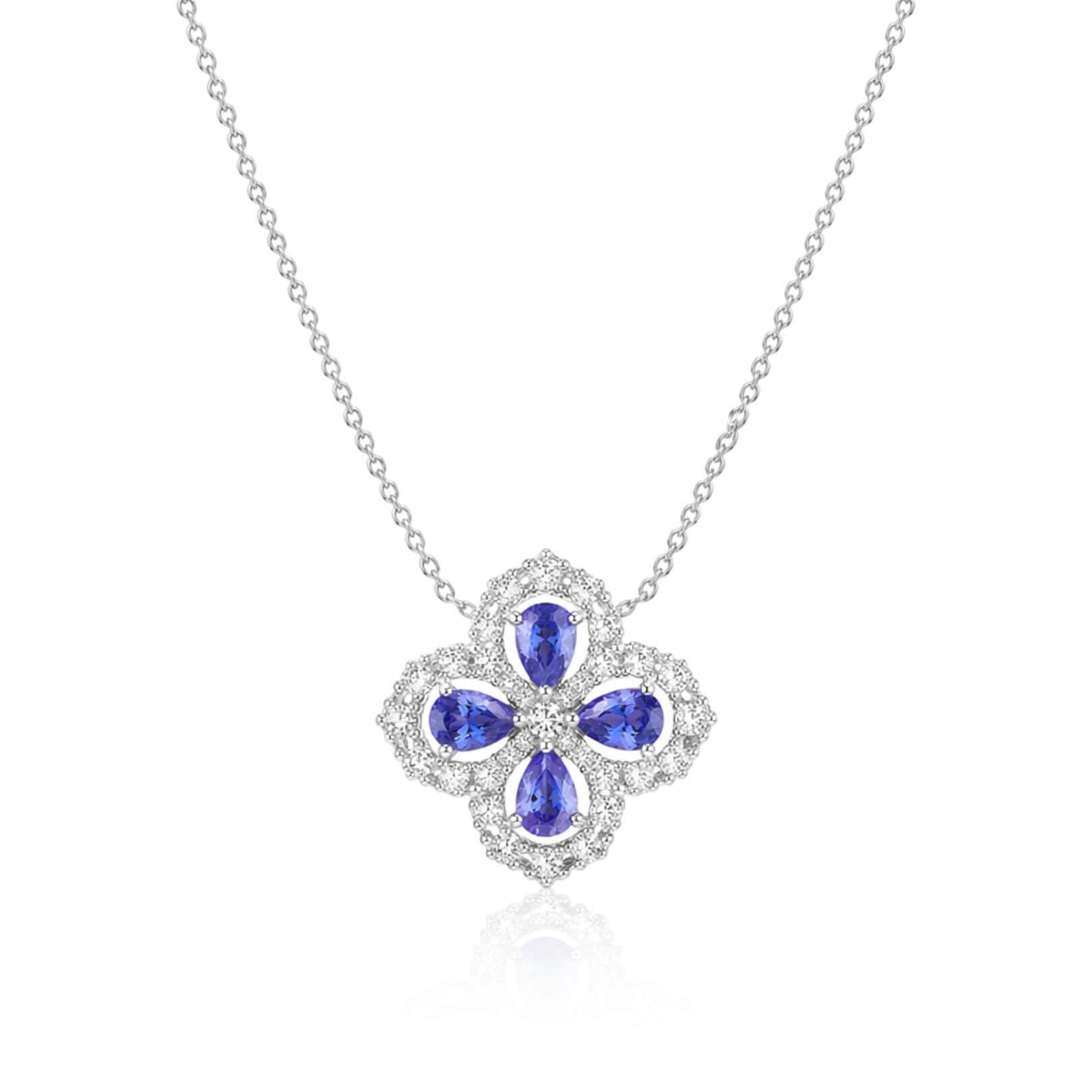 Azure Bloom Necklace
