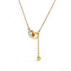 Circle Charm Necklace