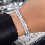 Leaf Tennis Bracelet