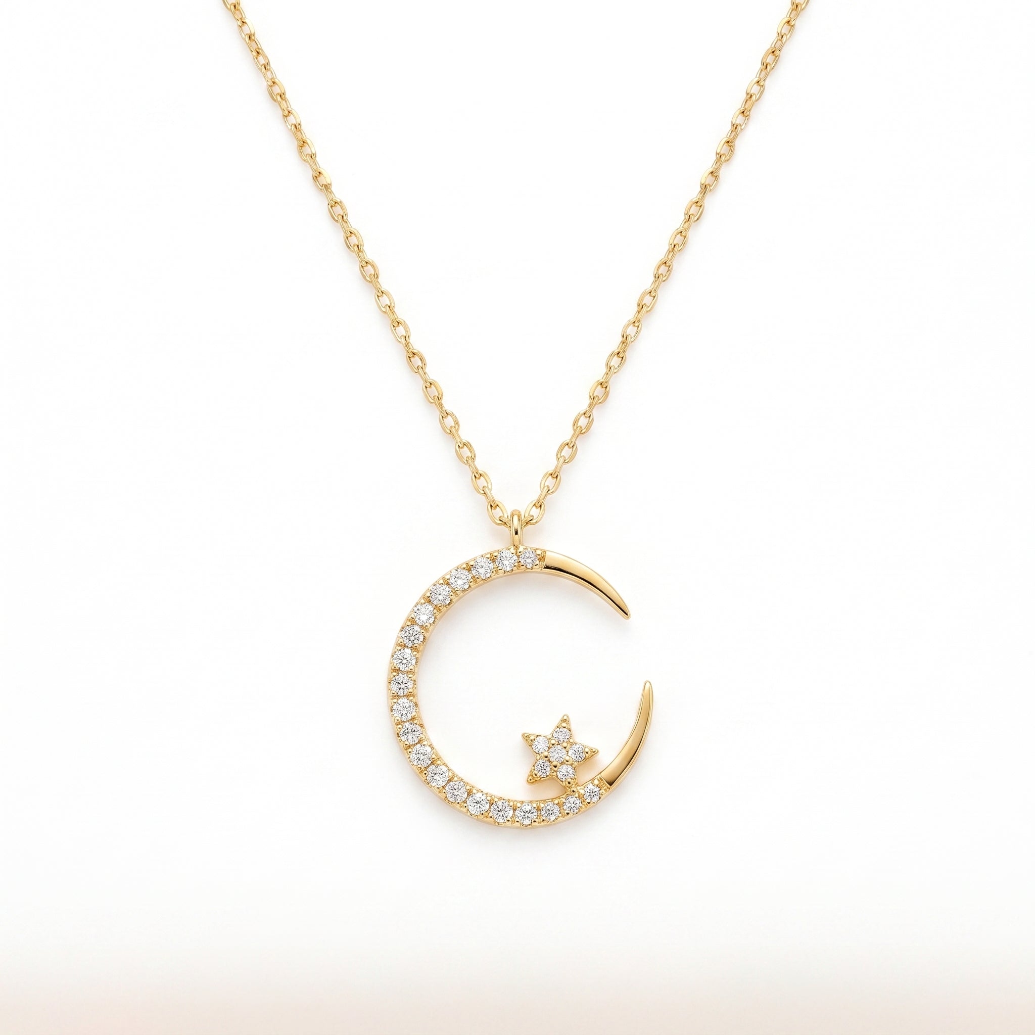 Moonlit Star Necklace