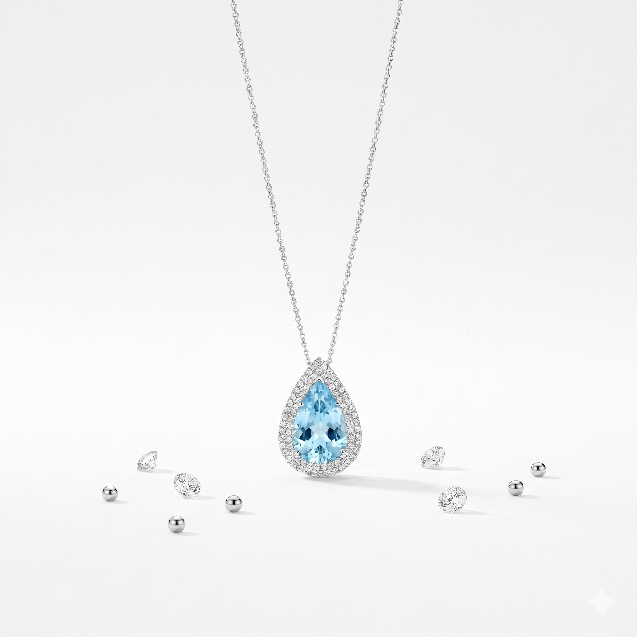 Pure Azure Necklace
