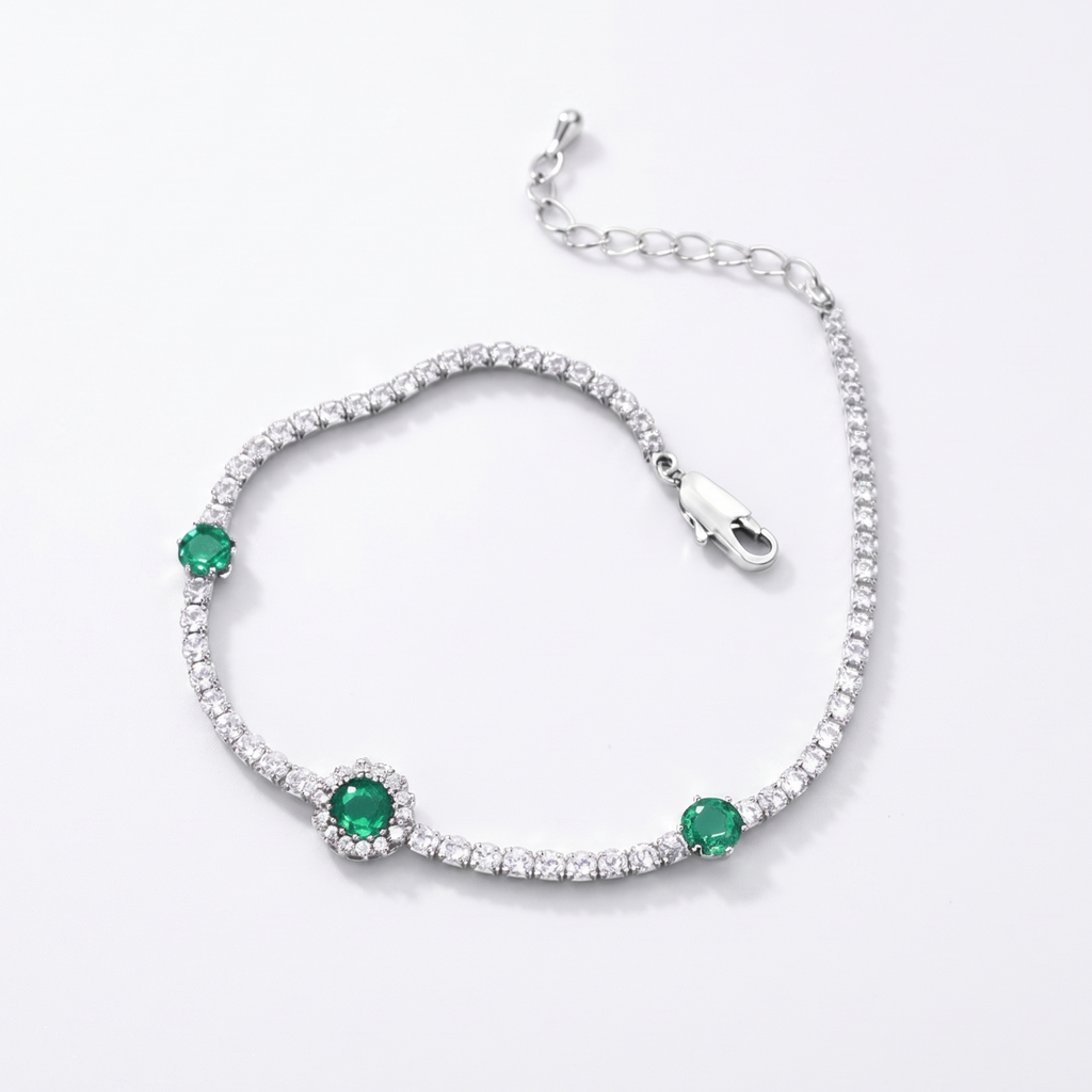 Serene Tennis Bracelet