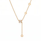H Drop Necklace