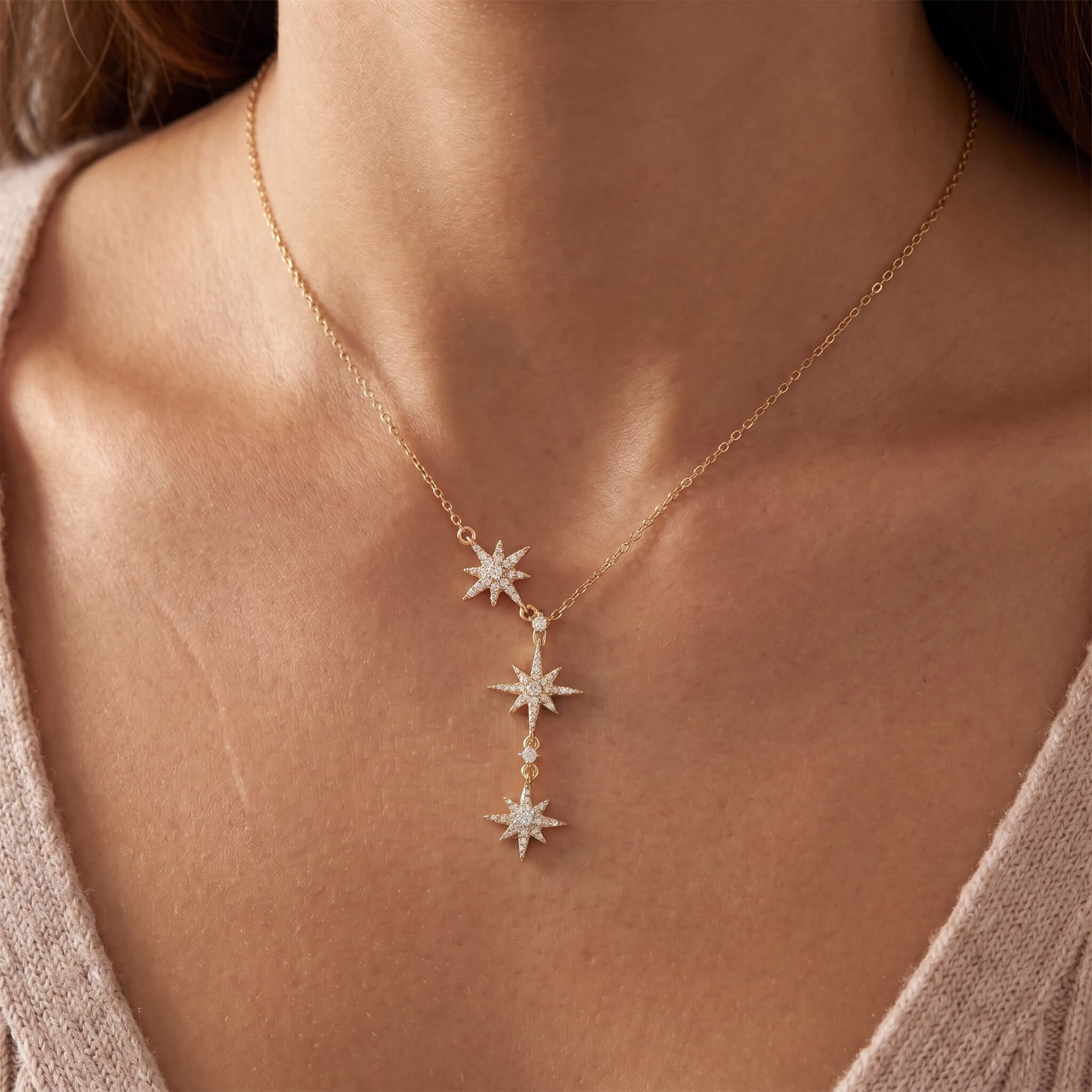 Astra Cascade Necklace
