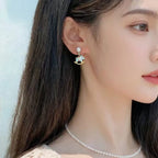 Rocking Horse Pearl Stud Earrings