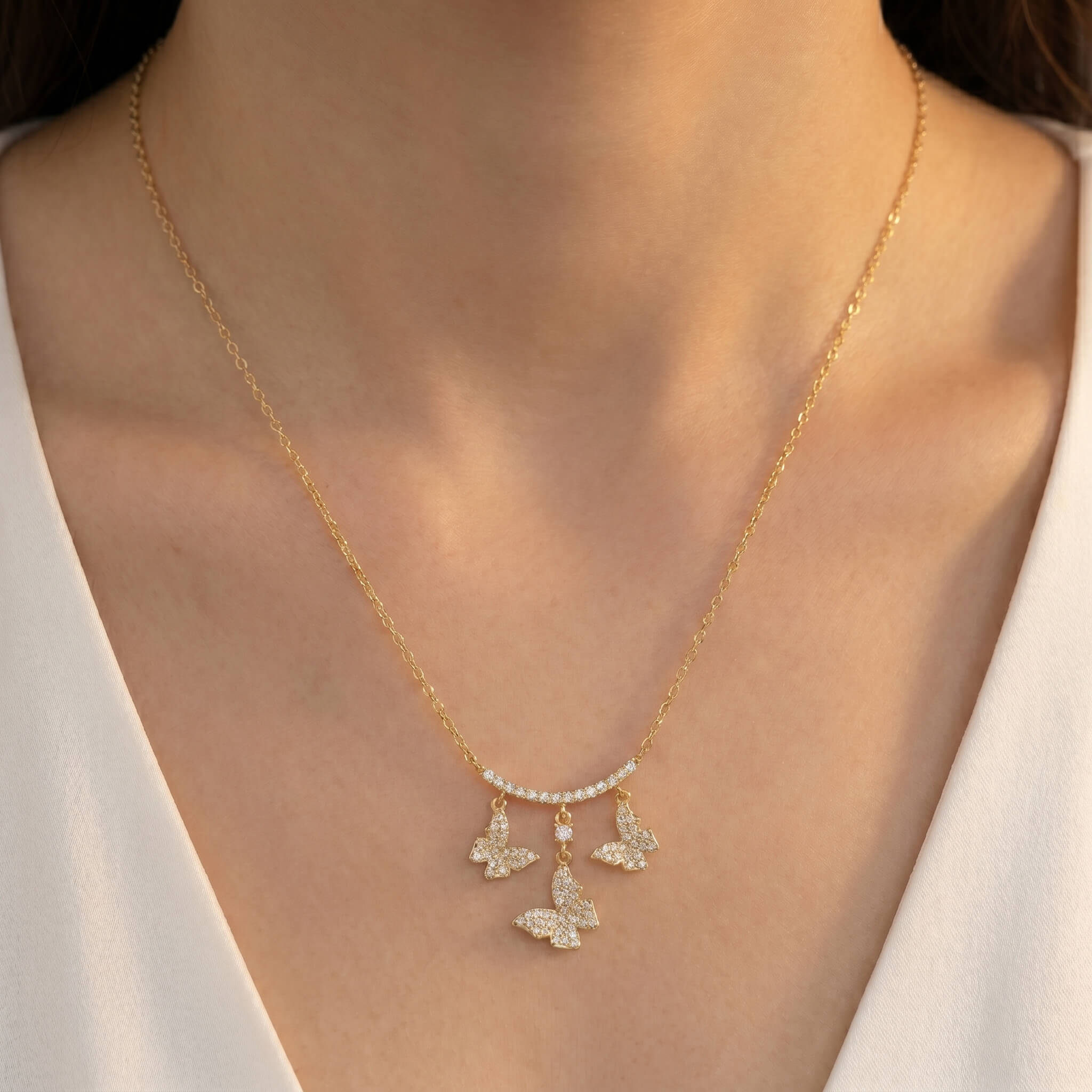 Dancing Butterfly Necklace