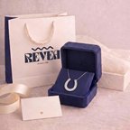 Diamond Horseshoe Necklace