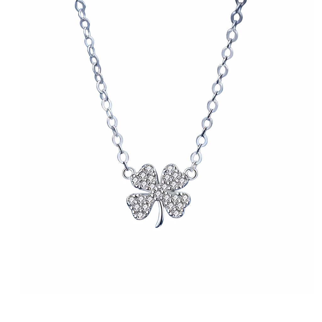 Four-Leaf Clover Pendant Necklace