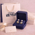 Rocking Horse Pearl Stud Earrings