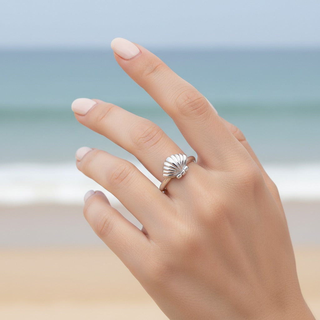 925 Sterling Silver Zircon Open Ring