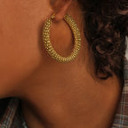 Gold Hoop Earrings