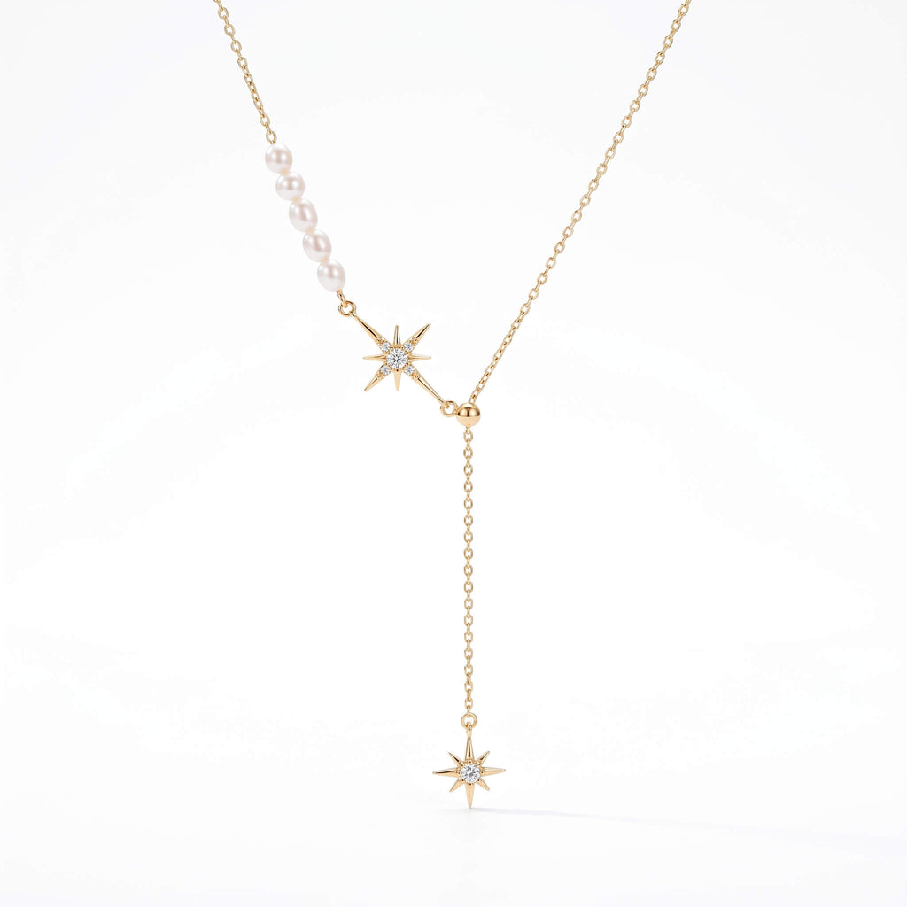 Pearl Star Necklace