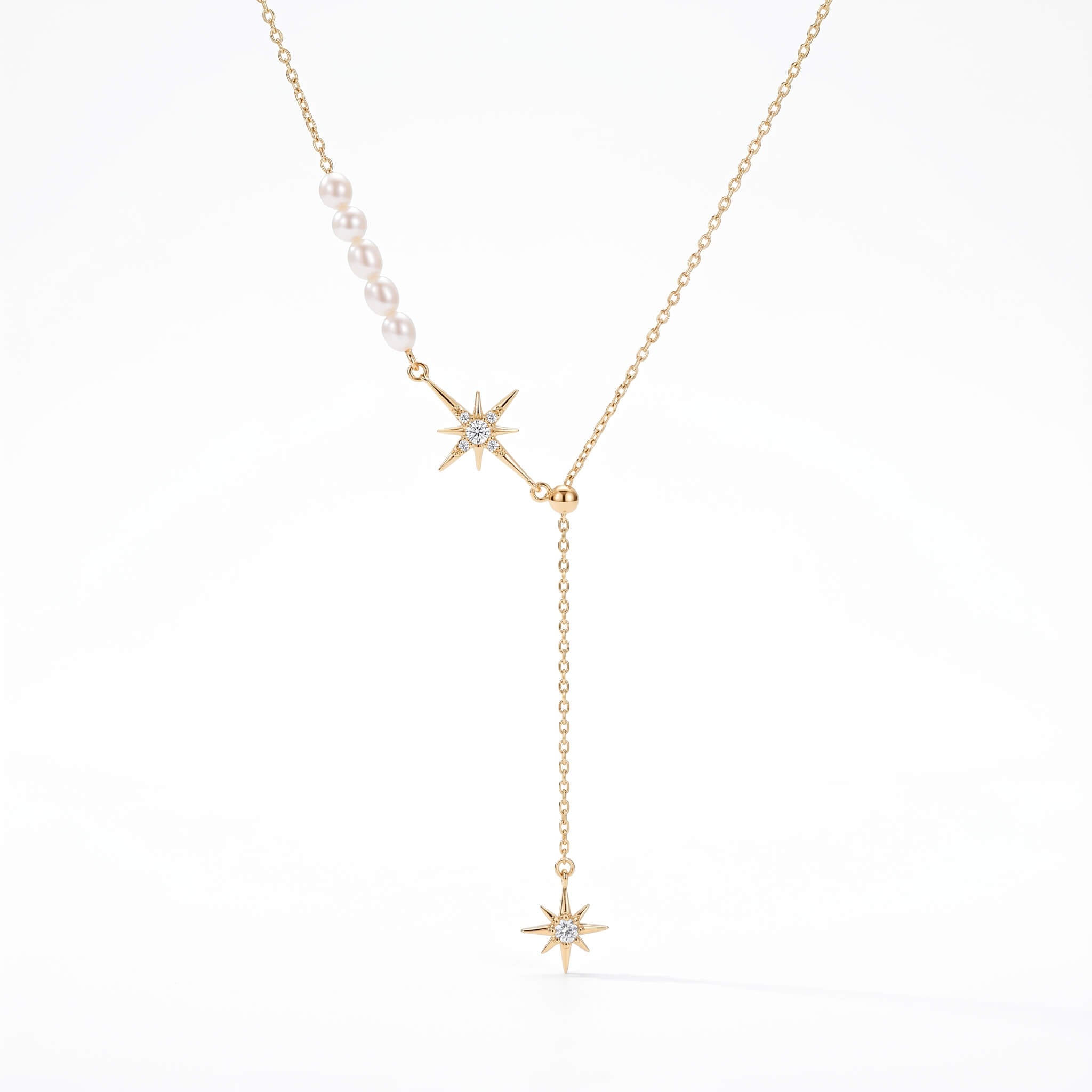 Pearl Star Necklace