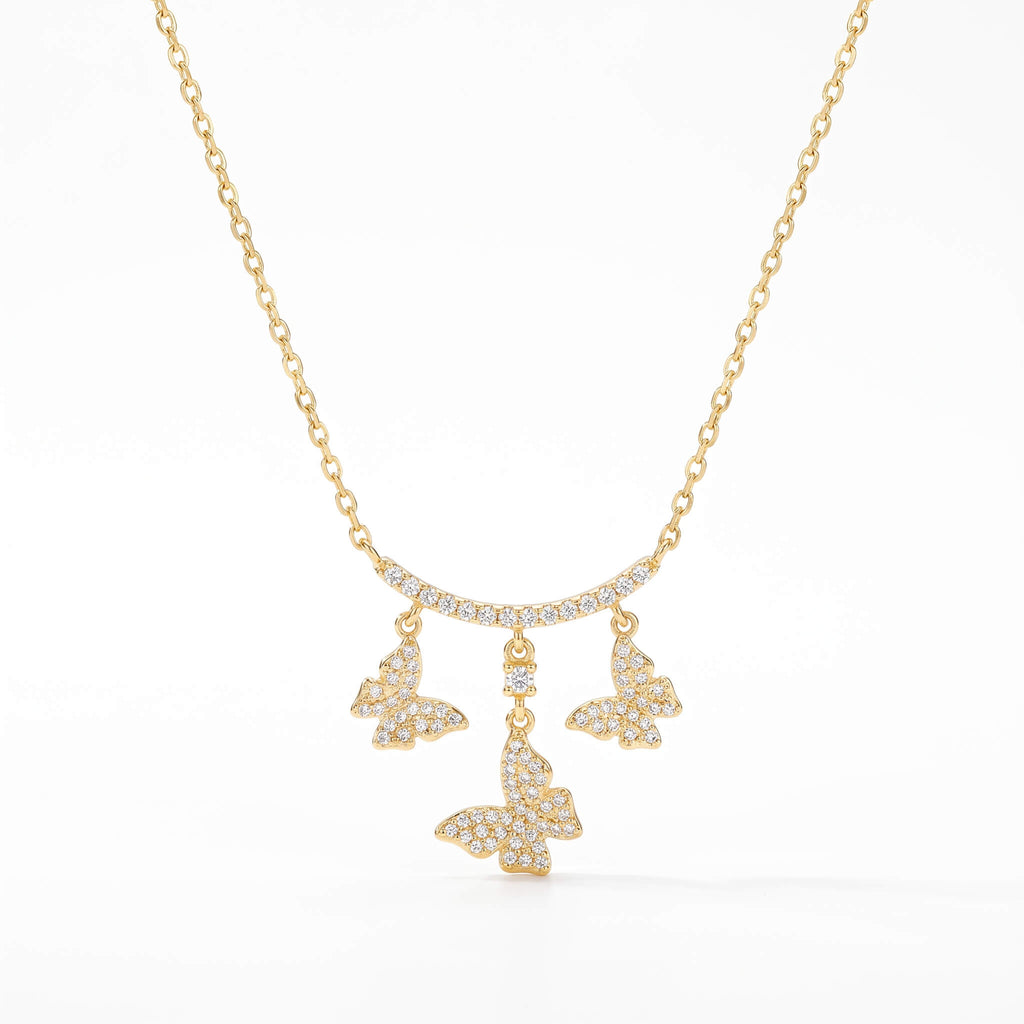 Dancing Butterfly Necklace