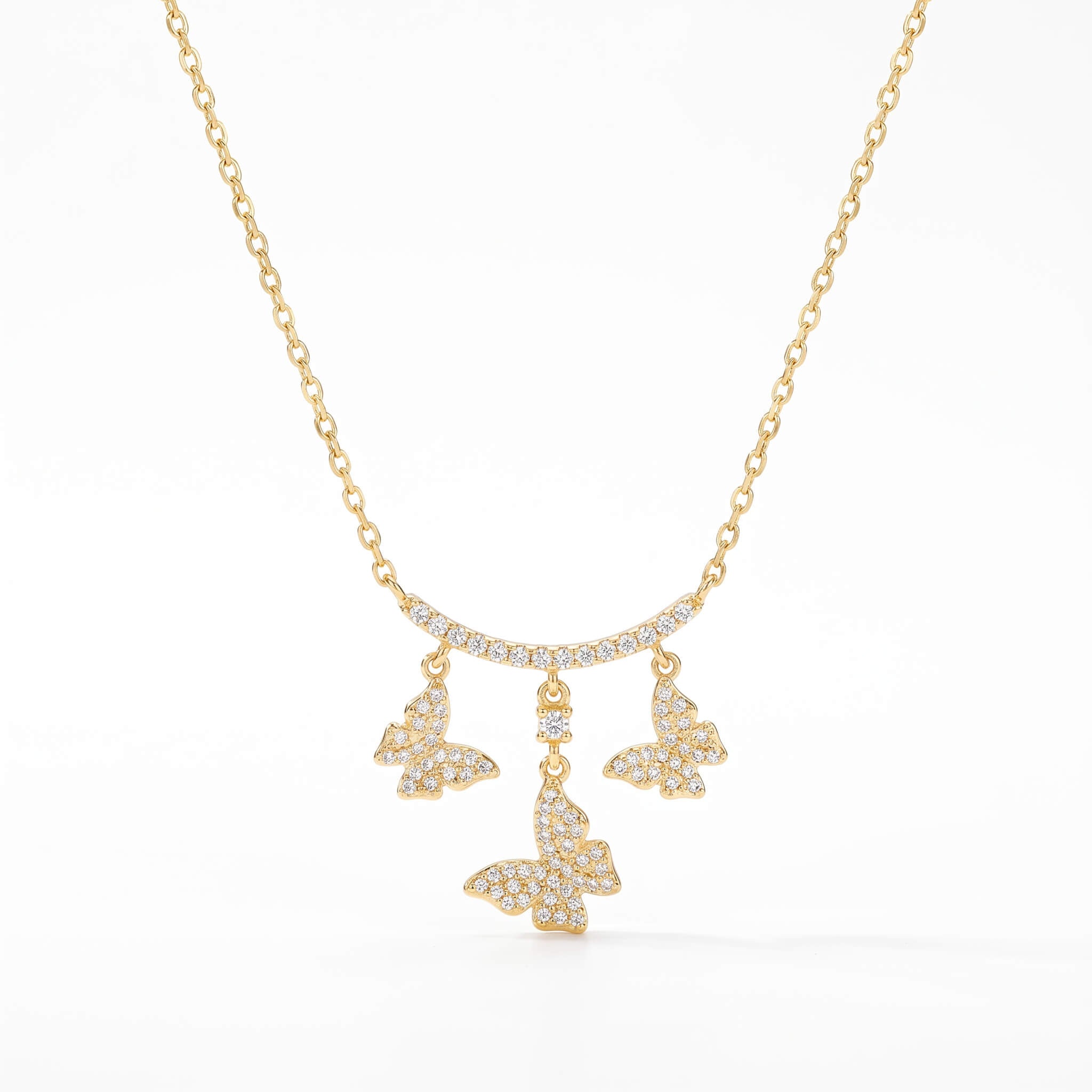 Dancing Butterfly Necklace