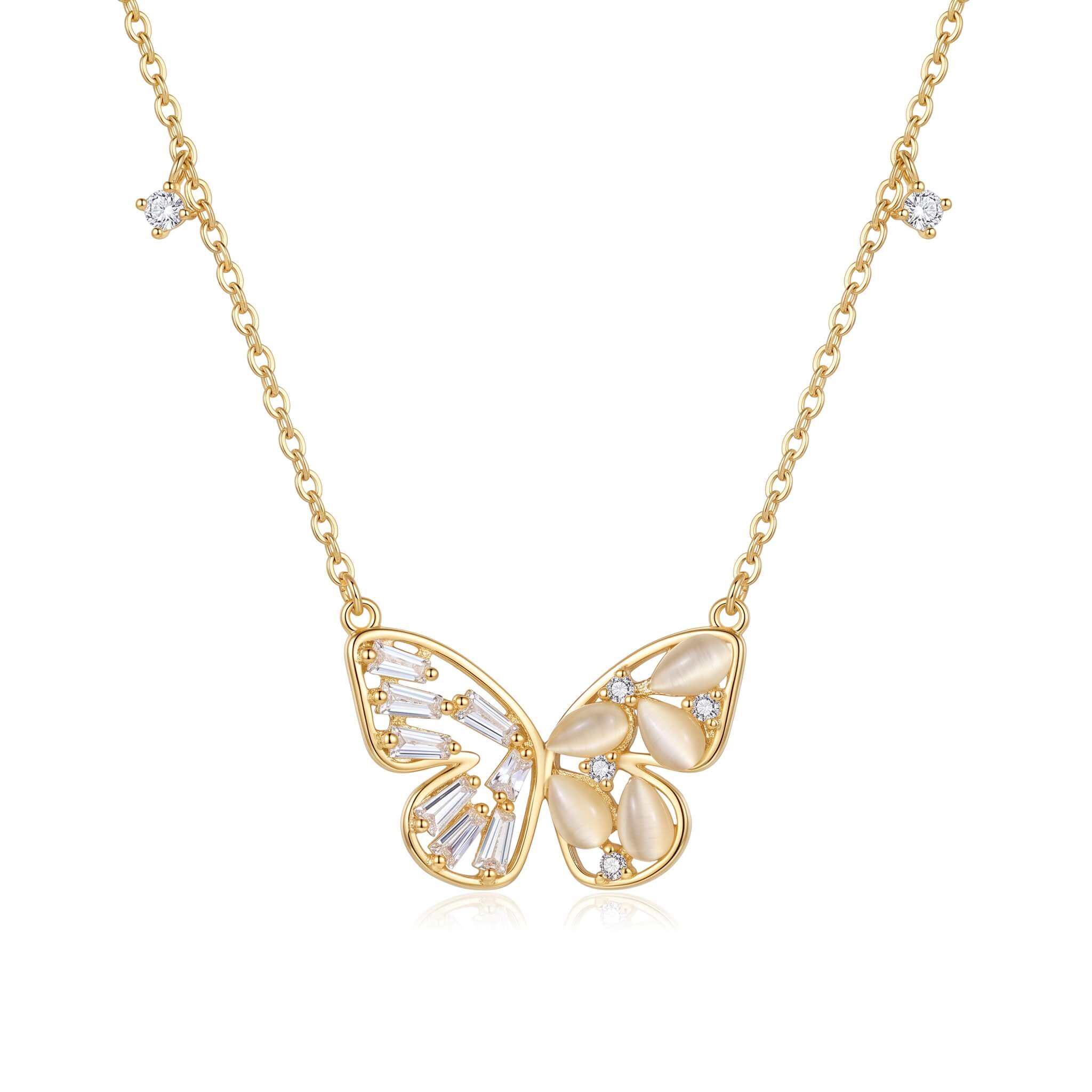 Aurelia Butterfly Necklace