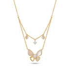 Luna Butterfly Necklace