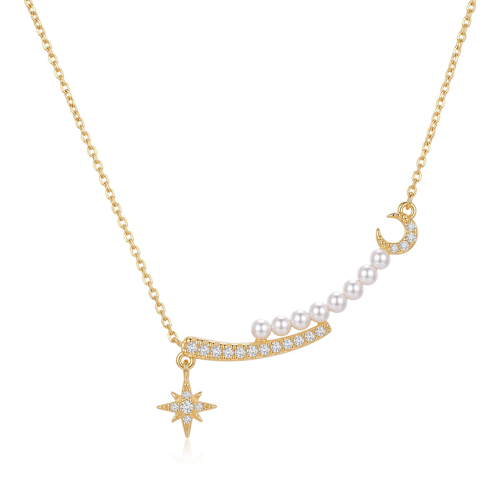 Pearl Star Necklace