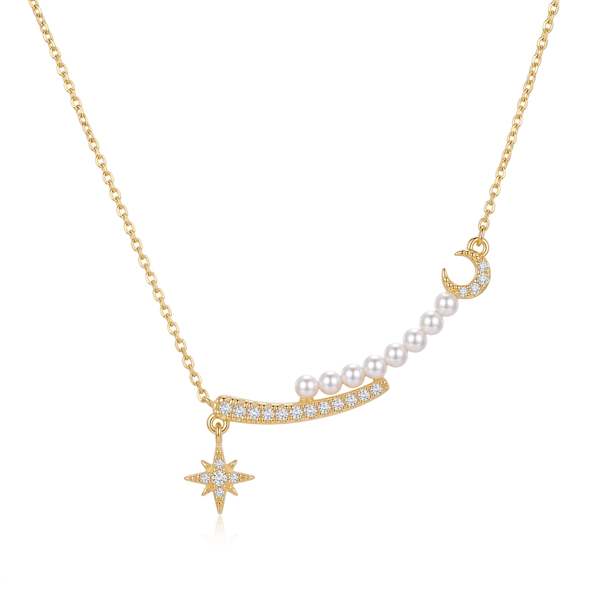 Pearl Star Necklace