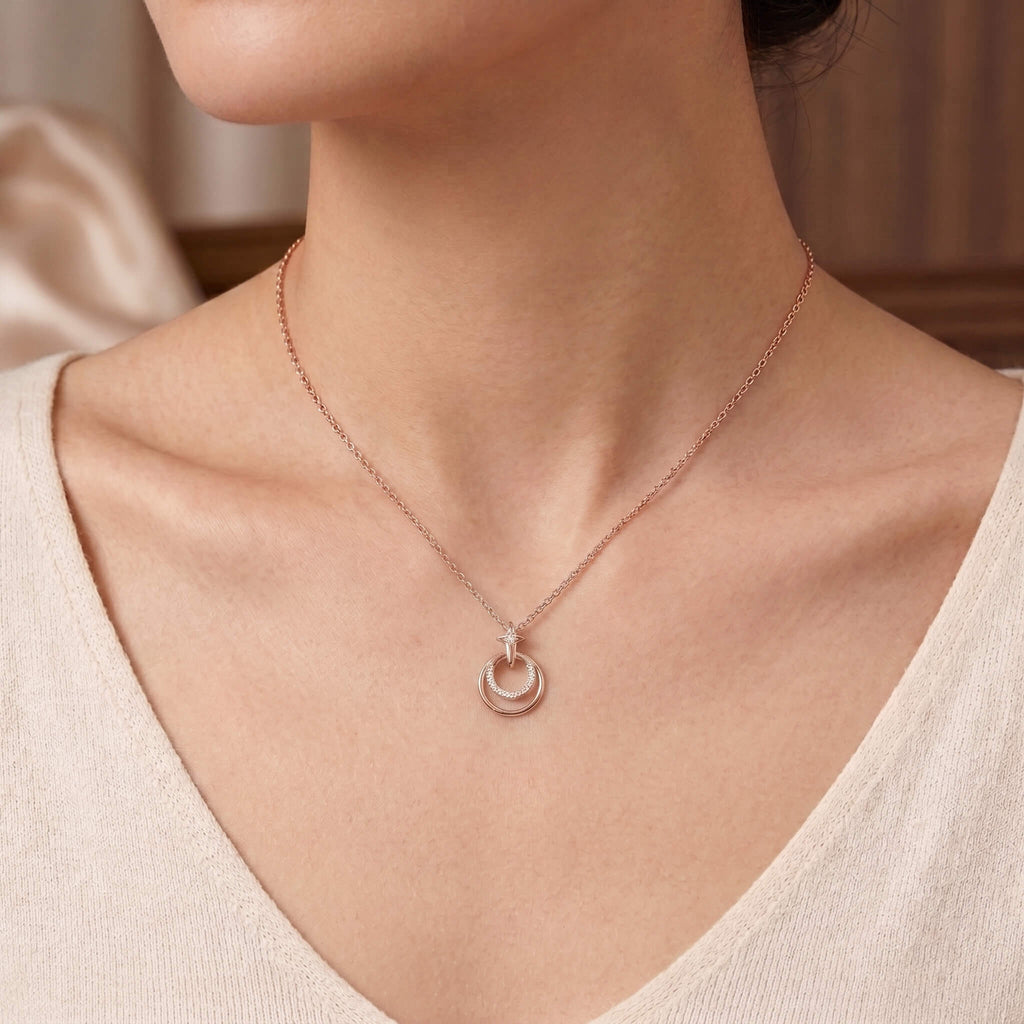 Astra Moon Necklace