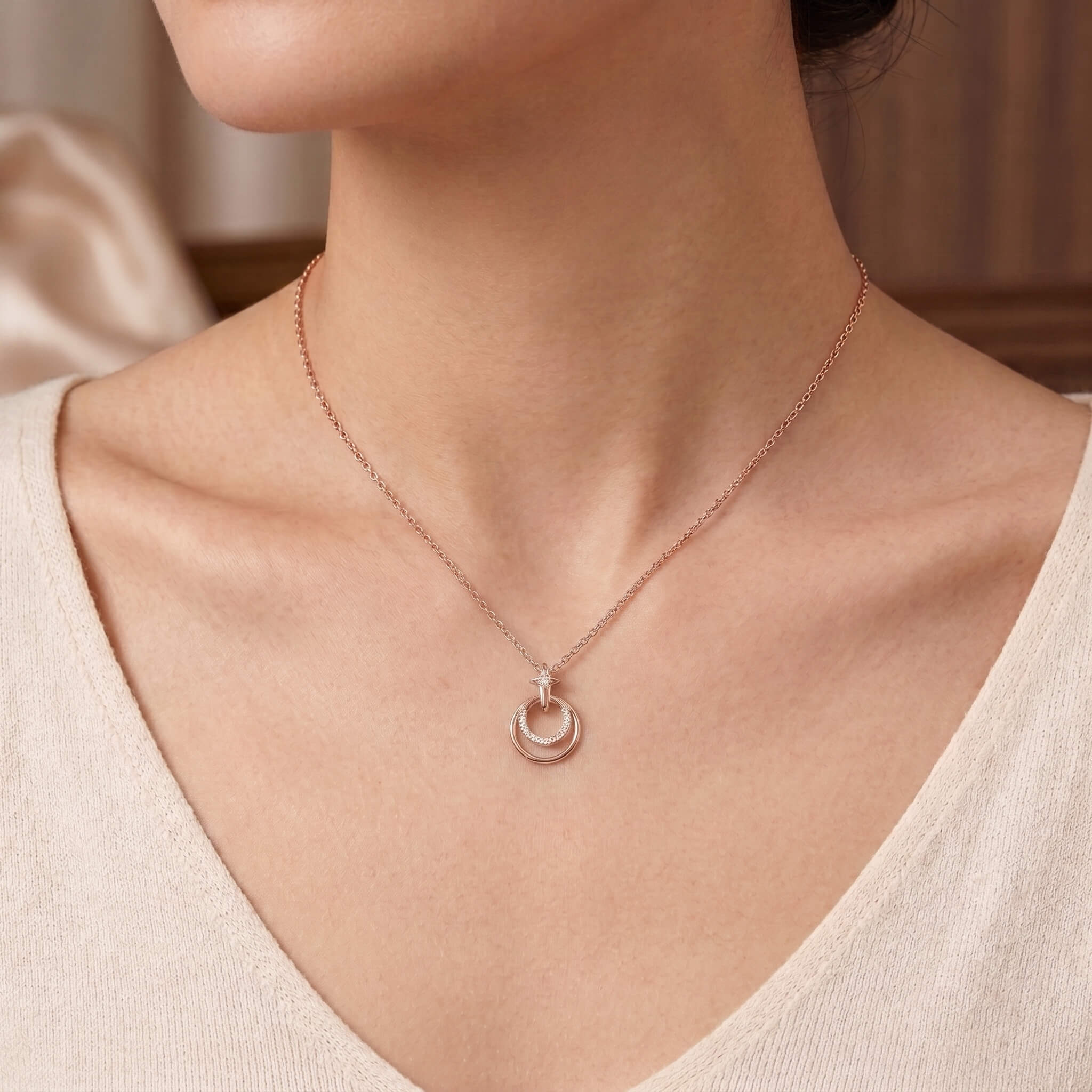Astra Moon Necklace