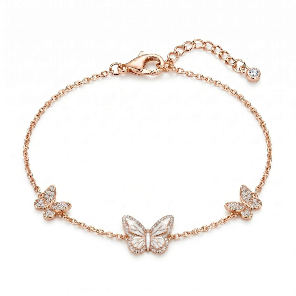 Moonlit Butterfly Bracelet