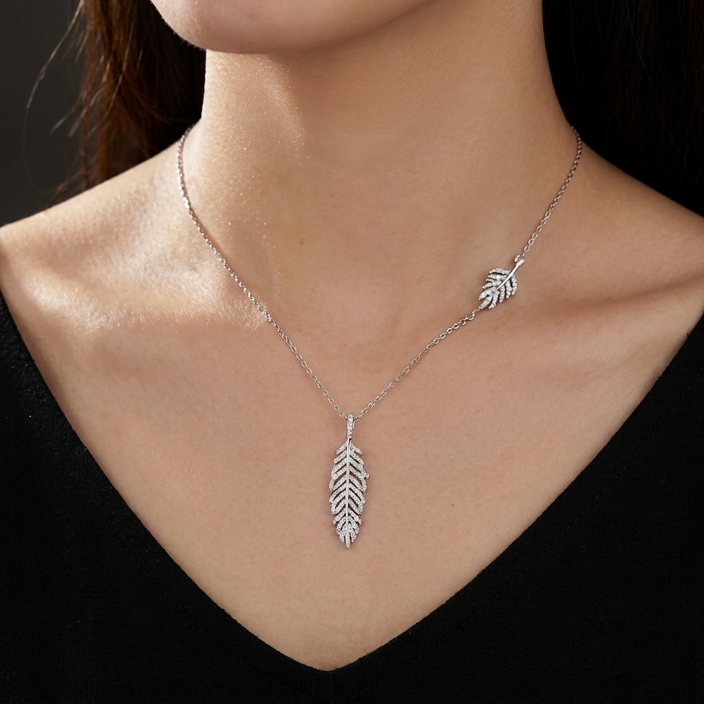 Angel Feather Necklace